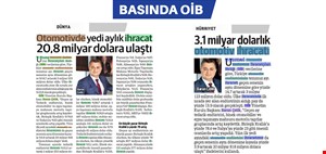 OİB AĞUSTOS AYI BASIN YANSIMALARI